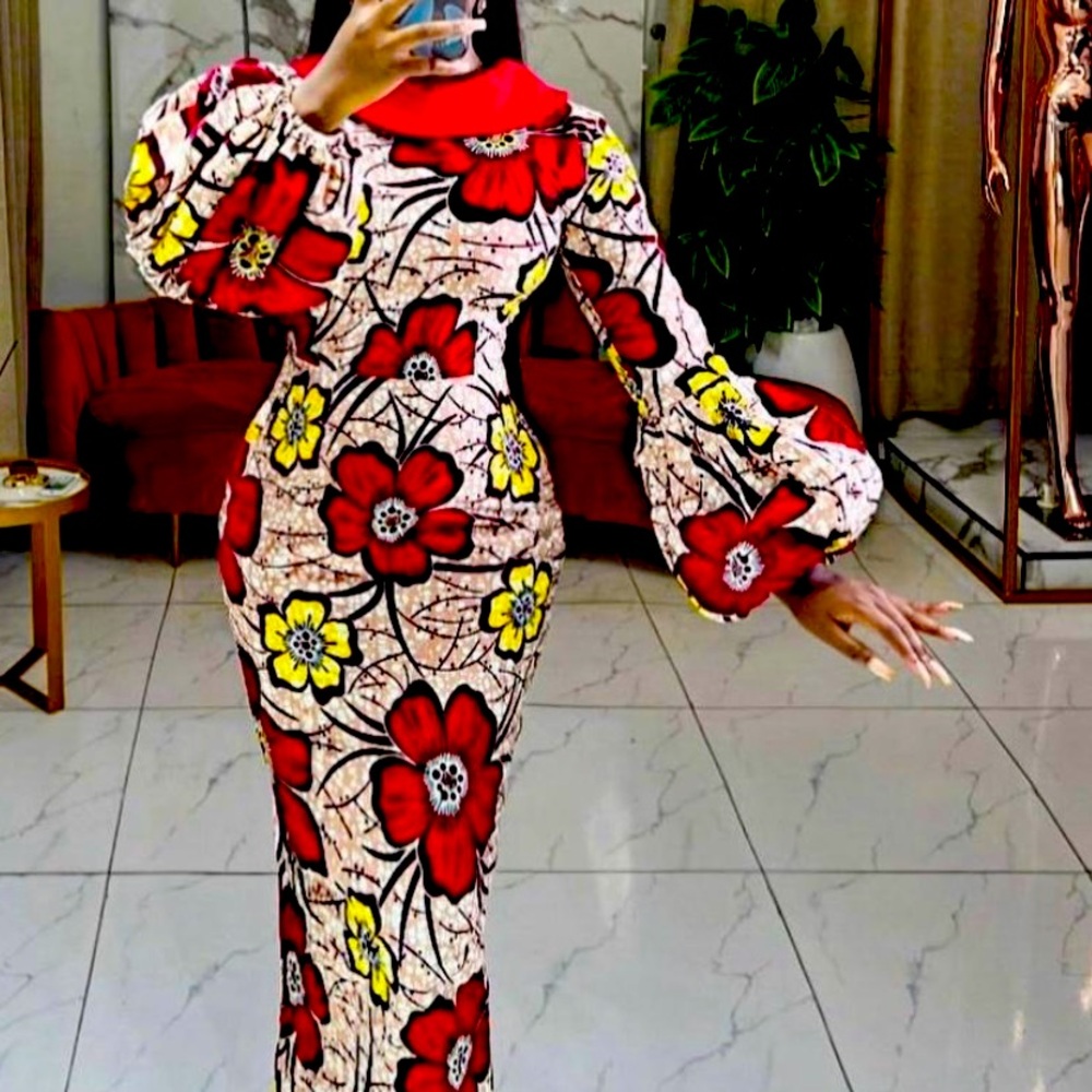 Ankara dress for women.
